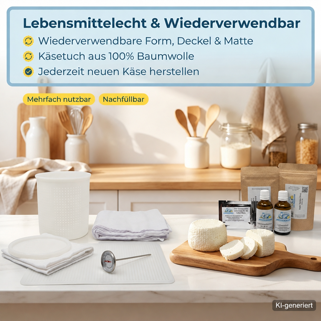 DIY Käse selber herstellen