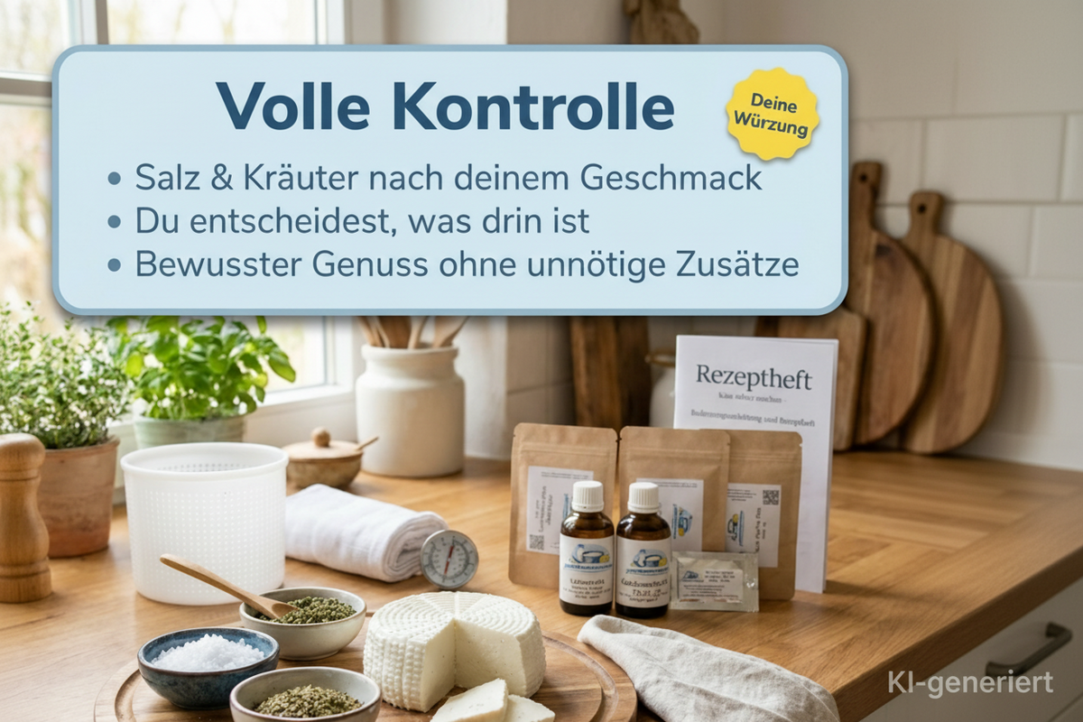 Käse selber machen ideen